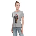 thumbnail image 4 of T-Shirt Basique à Manches Courtes pour Femmes Demon Slayer Tomioka Yiyong, 4 of 6