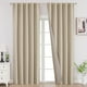 thumbnail image 1 of Cortinas Blackout Joydeco Aislantes Térmicas 230x228cm Beige, 1 of 9