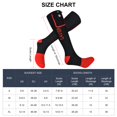 thumbnail image 6 of Sun Will Heated Socks Men Women Battery Sock for Cold Feet Thermal Electric Socks for Camping Winter Footwarmers, 6 of 7