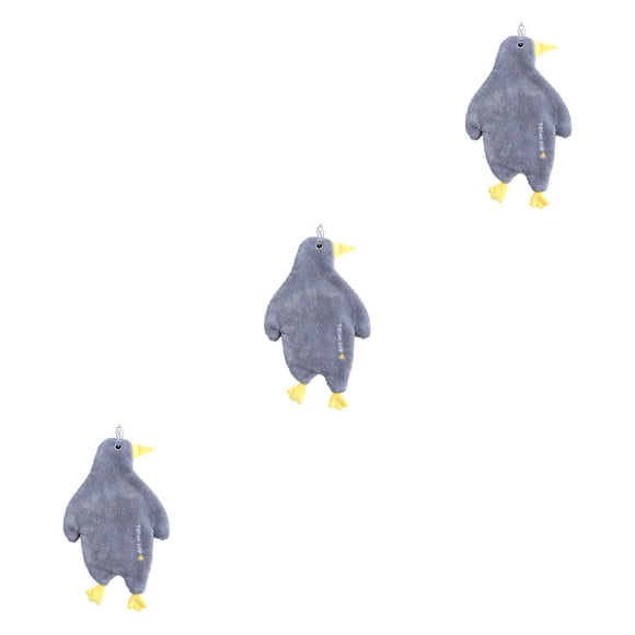 Billuyoard Toalla de mano Toalla absorbente de dibujos animados Toallas bordadas colgantes Pañuelo de tela Suministros para el hogar Niños Type1 NO1