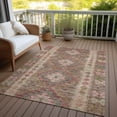 thumbnail image 6 of Addison Rugs Chantille Indoor/Outdoor Transitional Global Brown Washable Rectangle Rug, 5' x 7'6", 6 of 6