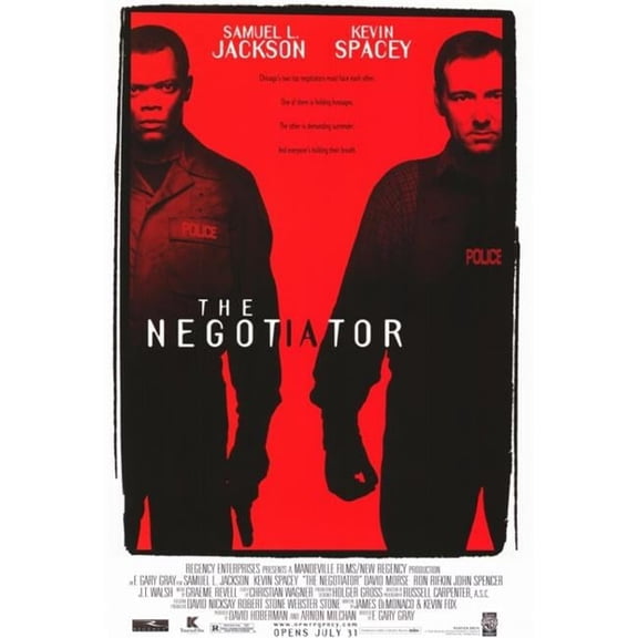 Pop Culture Graphics  The Negotiator Movie Poster Print - 27 x 40