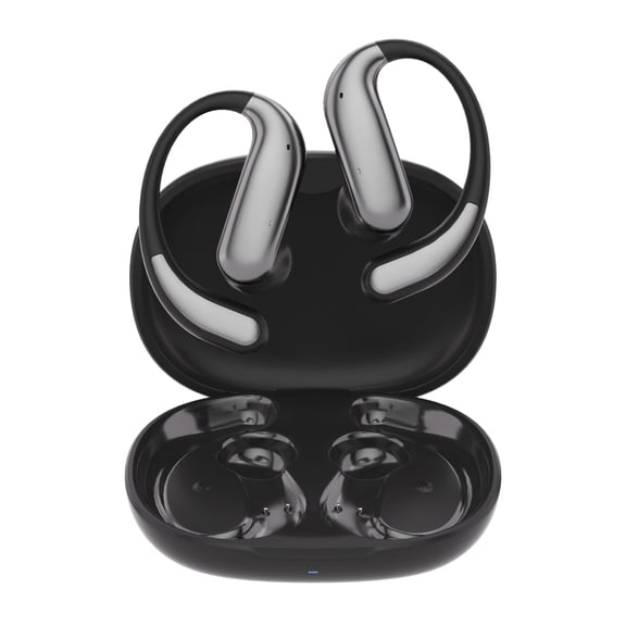 TANALAZ i70 Open-Ear Earbuds, Bluetooth 6.0 Wireless Earbuds with Ear Hooks, IPX5 Sweatproof Lightweight Comfortable Sports Open Ear Headphones