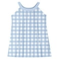 thumbnail image 5 of JUSLIO Dresses for Girls Plaid Dresses Tank Casual Sleeveless Dress Size 4 Y, 5 of 9