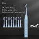 thumbnail image 3 of Cepillo de dientes eléctrico sónico para adultos, limpieza dental, carga USB ultrasónica, blanqueamiento automático, IPX7, resistente al agua, con cabezales de cepillo, 3 of 5
