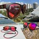 thumbnail image 2 of Gafas de sol flotantes Platinum Sun para mujeres y hombres en color rojo, 2 of 9