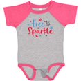 thumbnail image 3 of Inktastic 4th of July Free to Sparkle in Red White and Blue Boys or Girls Baby Bodysuit, 3 of 5