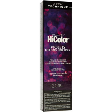 L'Oreal Technique Excellence HiColor Permanent Hair Color (H20 Red Violet) 1.74 oz