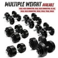thumbnail image 6 of Yes4All 200lbs Adjustable Dumbbell Set, Versatile Dumbbells with Weight Plates, Star Lock Collars, and Connector for Customizable Strength Training, 6 of 6