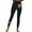White, variant on Arlun Women's Ankle Length Footless Elastic Leggings Yoga Pants Fashion Floral Printed Slim Fit Comfortable Tight Pants Soft Lightweight Sports Fitness Casual Leggings White S