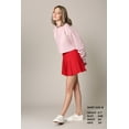 thumbnail image 4 of Made by Johnny Women's Plaid High Waist School Uniform Pleated Skater Tennis Skirt XS RED, 4 of 5
