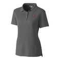 thumbnail image 2 of Women's Cutter & Buck Gray San Francisco 49ers DryTec Advantage Tri-Blend Pique Polo, 2 of 3