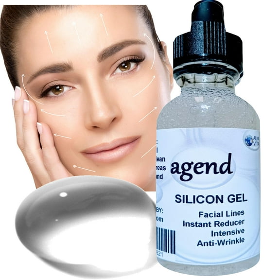 Facial Lines Instant Reducer Agend Silicon Cosmetic Gel Collagen & Hyaluronic Acid By ALKAVITA