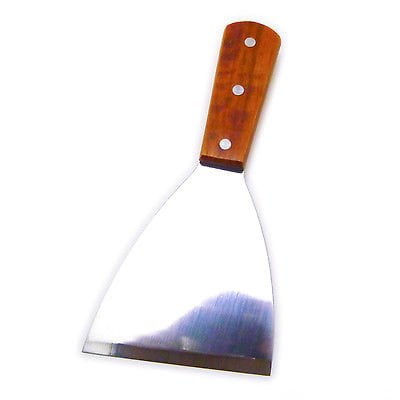 Board Scraper Grill Griddle Scraper Stainless Steel Commercial Grade 8 1/4 Inch Teppanyaki New, Grill, Griddle, Diner and Teppanyaki Scraper. Angle-Slanted Blade, Stainless Steel.., By Everything Jingle Bell ()