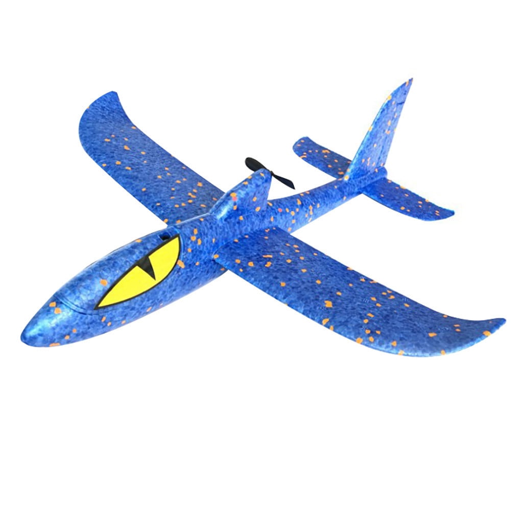 Glider Electric Throwing Foam Aeroplane DIY Assembled Model Sports Aircraft Toy 