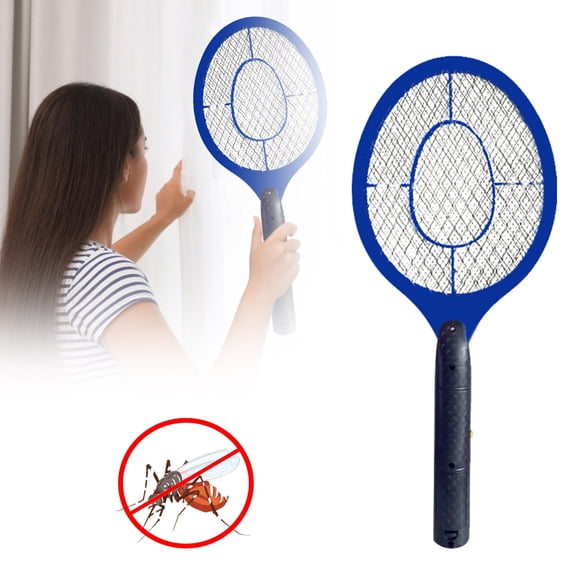 Rechargeable Electric Fly Swatter With Led Light, Handheld Bug Zapper For Home And Outdoor Use, Lightweight Mosquito Killer For Camping And Picnic,47 X 21.6 Cm