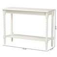 thumbnail image 7 of Baxton Studio Bayard Mid-Century Console Table, White, 7 of 7