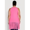 thumbnail image 5 of Womens Plus Size Laser Cut Fringe Hem Tank Top, 5 of 5