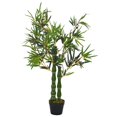 thumbnail image 1 of vidaXL Artificial Plant Bamboo with Pot Green 110 cm, 1 of 1