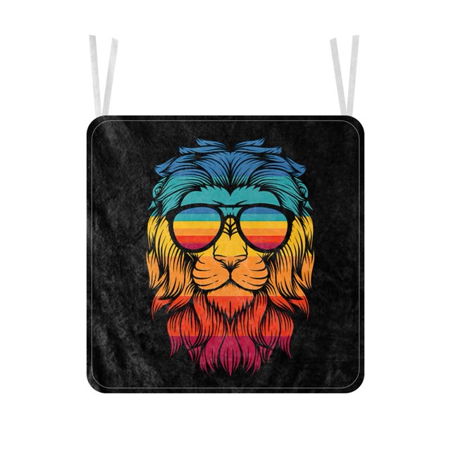 Almohadilla de esponja gruesa de 12 mm para silla de comedor, 35 x 35 cm, para comodidad en el hogar y la oficina, cojín de asiento de franela