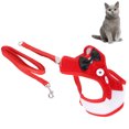 thumbnail image 4 of Sangle de Harnais pour Chat, Harnais pour Chat avec Laisse Ajustable Harnais pour Animal Laisse Ajustable Sangle pour Animal pour Harnais pour Animal pour Gilet pour Chat, 4 of 8
