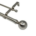 thumbnail image 3 of Versailles' Adjustable Ball Finial Double Rod Set 32in - 86in, 3 of 3