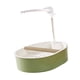 thumbnail image 5 of Bañera de ducha para loros de material PP con volumen de agua ajustable para baño de aves en jaula U Design Blanco, 5 of 9