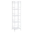 thumbnail image 1 of Convenience Concepts Xtra Storage Five-Tier Folding Shelf in White Metal Finish, 1 of 5