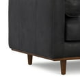 thumbnail image 5 of Simpli Home Morrison 42 inch Wide Mid-Century Modern Arm Chair in Graphite Grey, 5 of 12