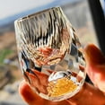 thumbnail image 1 of Vaso de Cristal Vaso de de Alcohol Blanco 15 Ml Lámina de Oro Estilo Chino de Licor de Licor Hogar para Reunion de agua Macarena Utensilios de licor, 1 of 8