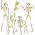 thumbnail image 1 of 5 Esqueletos de Halloween de 16 con Articulaciones Móviles., 1 of 3
