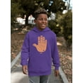 thumbnail image 2 of Astro Palmistry - Zodiac Hand Emoji Art Design Youth's Hoodie, 2 of 4