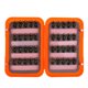 thumbnail image 1 of 40 moscas de pesca de diferentes tamaños con caja rígida e impermeable Verde, 1 of 9