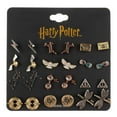 thumbnail image 2 of Pendientes Bioworld Harry Potter con símbolos de Hogwarts para mujer, 2 of 2