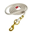 thumbnail image 2 of koolsoo Horse Lead Rope with Bolt Snap for Leading Training Horse, Pet, or Sheep Horse Leads Rein Cotton Equestrian Equipment Braided 3.5m Beige, 2 of 8