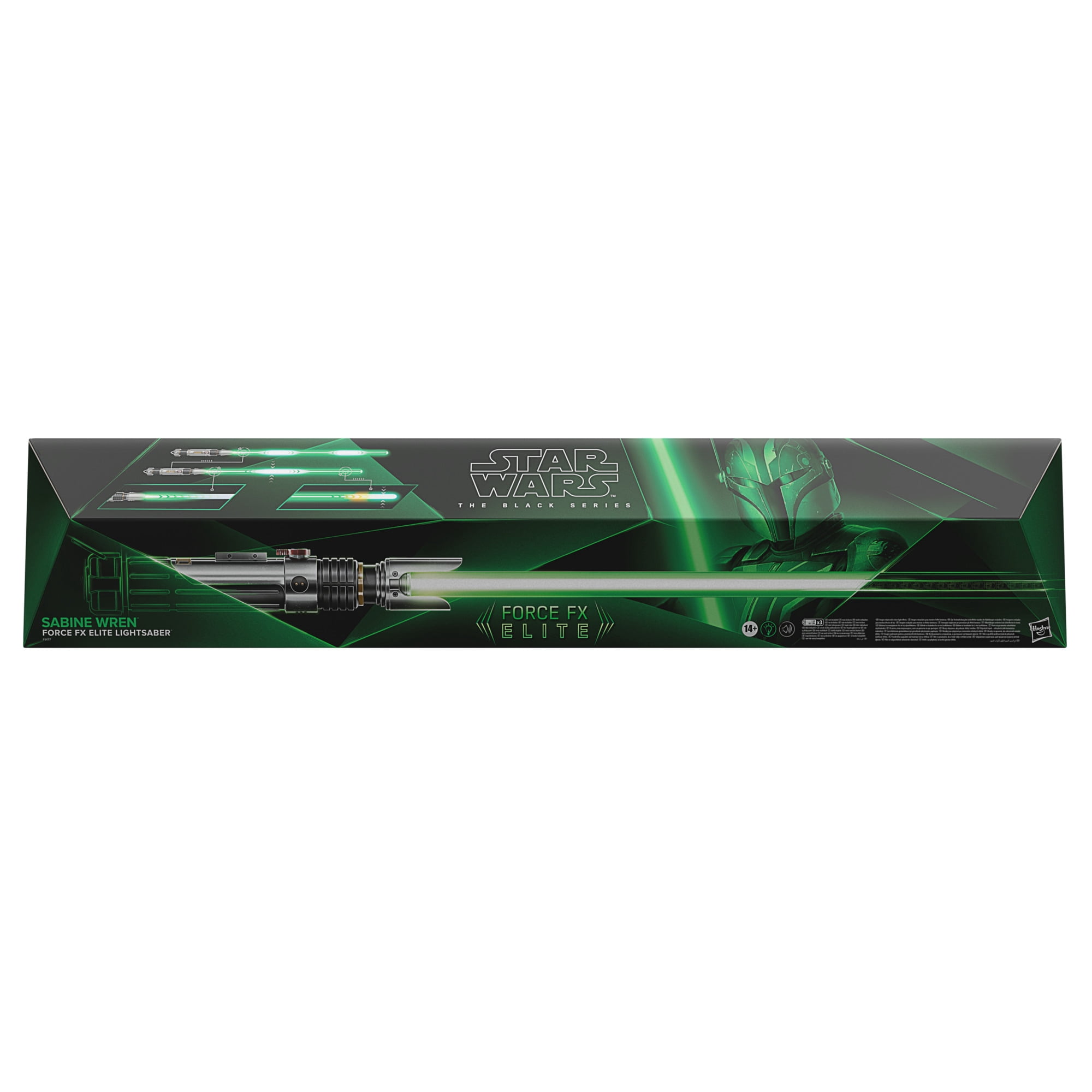 Star Wars The Black Series Sabine Wren Force FX Elite Lightsaber, Adult Roleplay Item