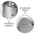 thumbnail image 5 of Utensil Holder,Stainless Steel Cooking Utensil Container with Drain Hole for Spoon Chopsticks Fork,Countertop Utensil Organizer, 5 of 8