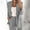 Gray, variant on FAFWYP Women's Oversized Blazers Lightweight Casual Long Sleeve Lapel Work Office One Button Blazers Open Front Cardigan Suit Jackets