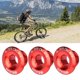 thumbnail image 1 of 3Pcs 18mm Tapa de manivela de Bicicleta Aleación de Aluminio Eje de Bicicleta Eje Tornillo Tuerca Ciclismo Juego de manivela Tuercas de Rueda de Pista(Rojo) Ecomeon no, 1 of 5