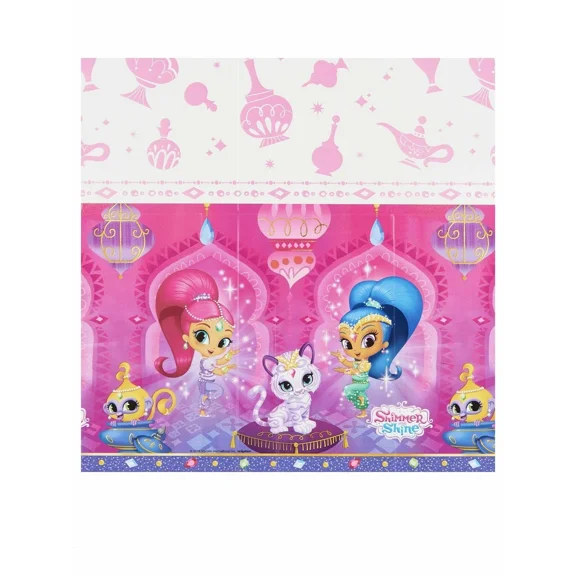 Shimmer And Shine Nickelodeon Girls Party Plastic Table Cover New Free Ship Kids