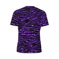 thumbnail image 6 of T Shirt For Men Animal Stripes Mens Modern Glitter Print Vintage Gym T-Shirts Breathable Summer Tren, 6 of 7