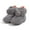F-192Grey, variant on ZHOGXU Big Boys Girls Sneakers Soft Sole Solid Color Plush Warm Comfortable Thickened Walking Shoes For Casual Daily Wear Black 0-6 Months
