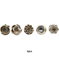 thumbnail image 4 of fastboy 30 Pieces Shirt Sweater Shank Button Replacement Clothes Coat Metal Buttons Brooch Pin Cufflink Badge Sewing Accessories Crystal/59-63, 4 of 7