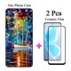 thumbnail image 1 of 2 En 1 Tecno Camon 18 Premier Funda De Silicona Para Teléfono Con Vidrio Templado Curvado De Cerámica Protector De Pantalla, 1 of 4