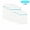 Blue, variant on Hengbo 6 Pcs Mesh Laundry Bag 3 Medium and 3 Large Lingerie Mesh Wash Bag for Washing Delicate Blouse Hosiery Underwear Bra Lingerie Clothes White