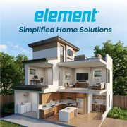 Element 21.4 Cu. Ft. Side by Side Refrigerator