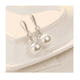 thumbnail image 4 of Aretes Xtellar Plata .925 Perla De Mallorca, 4 of 4