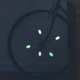 36pcs Bike Wheel Spoke Beads Luminous Plastic Clip Spoke Bead Beads