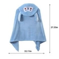 Yyuenw Animal Hooded Bath Towel Ultra Soft Hooded Towel for Babie