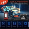 A-Premium 2025 PD100F for Ford Lincoln Mercury Full System OBD2 Scanner ...